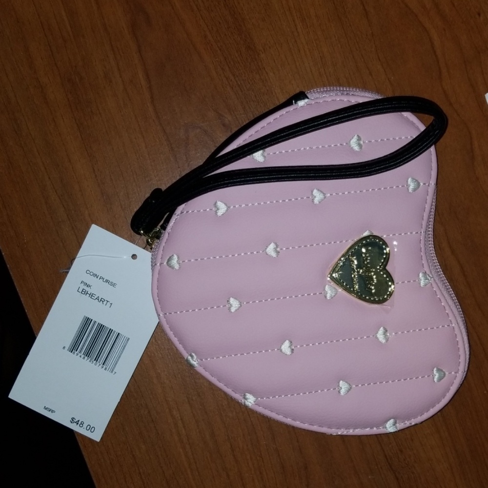 Betsey Johnson coin purse/clutch